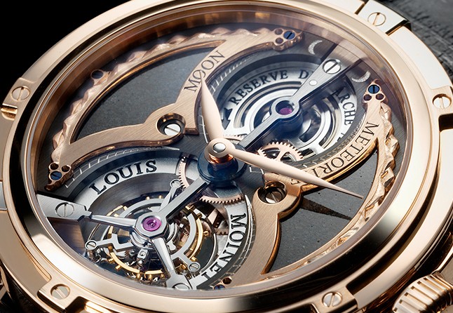 Đồng hồ nam Louis Moinet Meteoris - Vị trí cuối trong bảng xếp hạng đồng hồ đắt giá