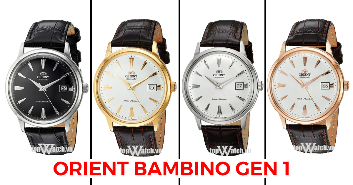 Review đồng hồ Orient Bambino Gen 1 - Đơn giản mà sang trọng
